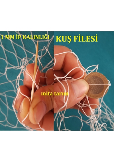 Kuş Önleme Filesi, 3 Metre Eninde, Kuş Filesi (295886843)