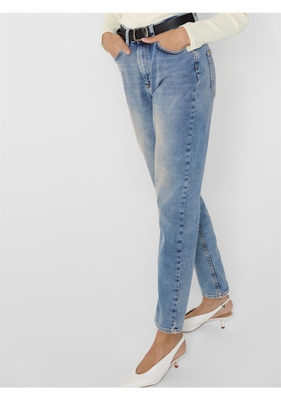 Only Onlveneda Mom Jeans Dnm Rea7452 Noos Kadın Mavi Jean - 15193864