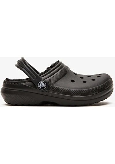 Crocs Classic Lined Clog Kids Çocuk Siyah Terlik 207010-060 Siyah
