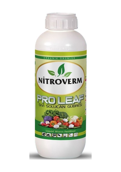 Nitroverm %100 Organik Konsantre Sıvı Solucan Gübresi