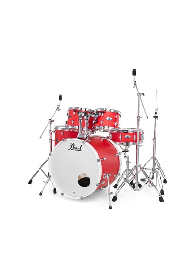Pearl Dmp925s/c889 Decade Maple Matte Racing Red 5 Parça 20b/10t/12t/16f/14s Aksamlı Akustik Davul Seti