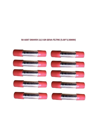 Drayer 13,5 Gr Gena Filitre 5.00 2,50mm 50 Adet