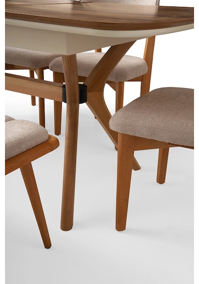 Bolvadin Masa, Umay Sandalye, Valencia, 130x80 Ceviz