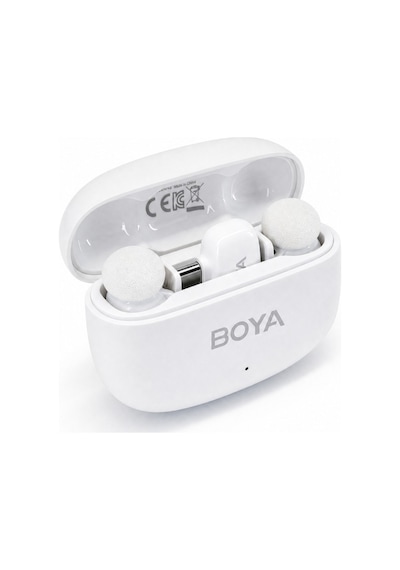 Boya Mini 2 Aı Kablosuz Yaka Mikrofonu Type-c Beyaz - Sku02w