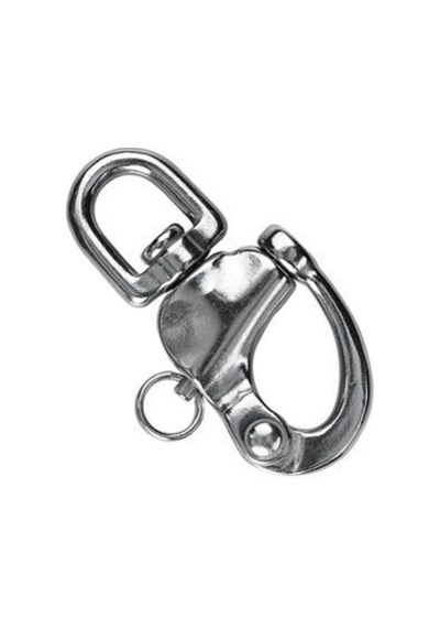 Kraken Tutucu Karabina Şeytan Kilidi (Snap Shackle) 70MM. Paslanm Gri