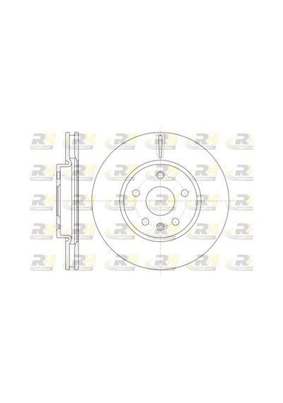 61286.10 Ön Fren Diski Takımı 2 Adet Opel Insignia A 17 Jant 321 Mm 13502214
