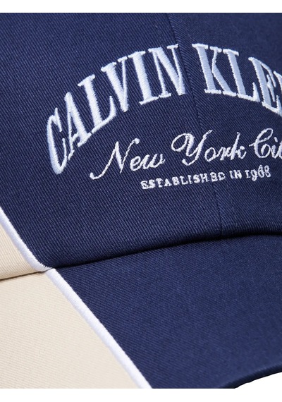 Calvin Klein Two Tone Seasonal Lacivert Erkek Şapka