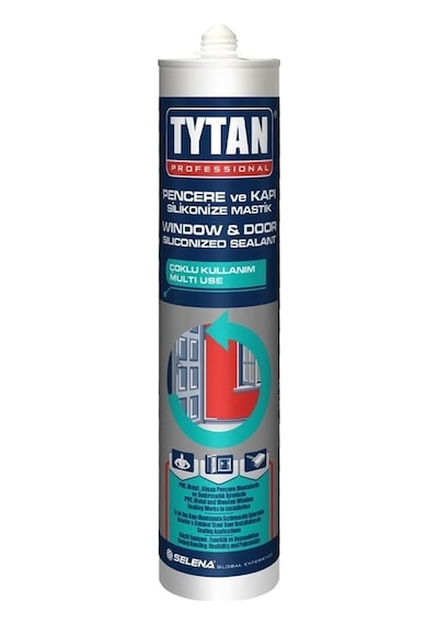 Tytan Silikonize Mastik Beyaz 500 Gr