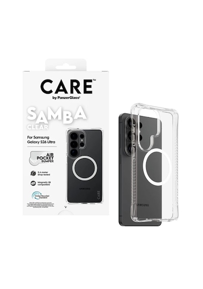 Panzerglass Care Samsung Galaxy Uyumlu  S26 Ultra Samba Qı Şeffaf Kılıf