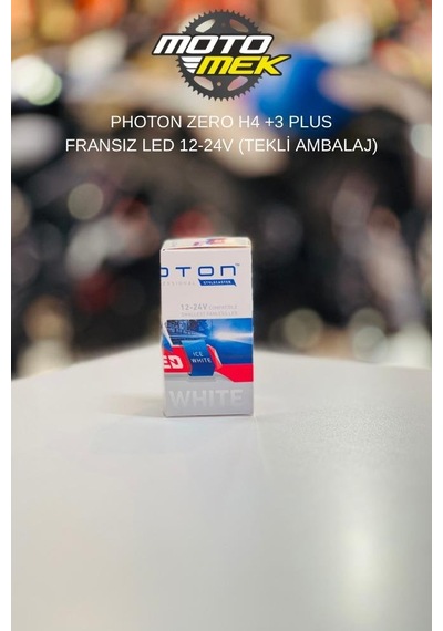 Photon Zero H4 +3 Plus Fansız Led 12v-24v Tekli Ambalaj