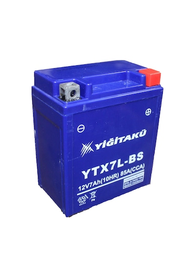 12 V 7 Ah Amper 2023 Ytx7l Bs Akü Activa Cbf Boxer150 Yiğit Akü