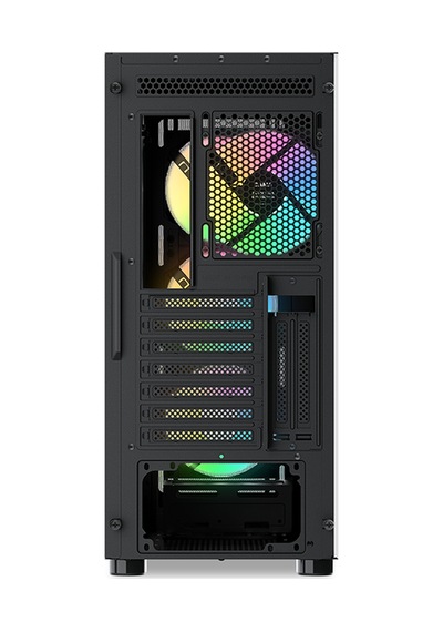 Sama S40bk Black, H700bk 700w, 80 Plus, Tempered Glass Panel, Mesh Ön Panel, Type-c, 4x120mm Argb Fan, Atx, Gamıng Kasa
