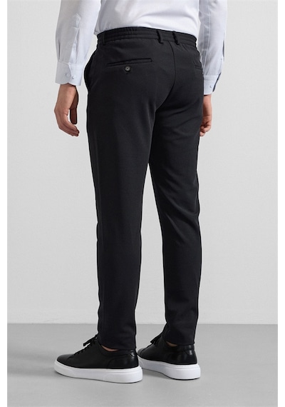 Süvari Siyah Slim Jogger Pantolon Pn2020500736-s09 Siyah