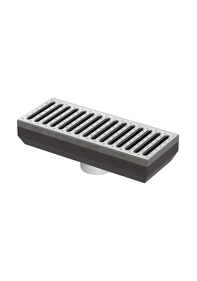 Otopark Sifonu Paslanmaz 200*500 Q100