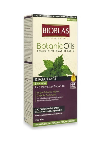 4 Adet Bioblas Organik Oils İnce&zayıf Saç Isırgan Şampuan 360 Ml