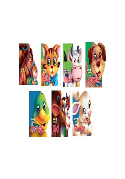 Ben Kimim Çiftlik Hayvanları Serisi 7 Kitap