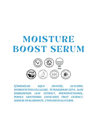 Hyaluronik Asit Içeren Günlük Yenileyici-onarıcı-nemlendirici Serum - Moisture Boost Serum