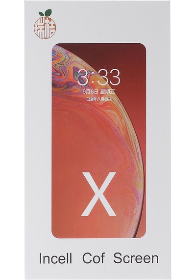 Apple Uyumlu iPhone Xs Max 6,5 İnç İçin Lcd Ekran Ve Sayısallaştırıcı Düzeneği Logosuz Ruıju Hücre İçi İşçilik
