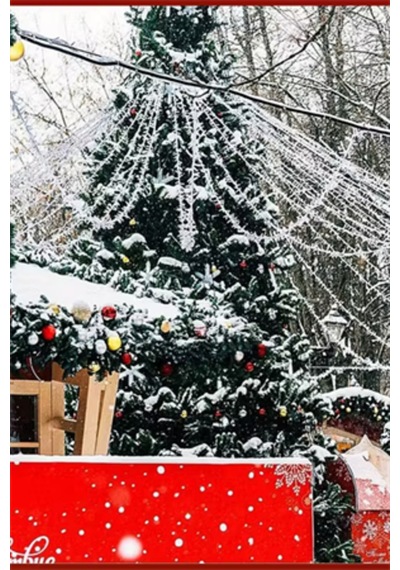 48 Parça Noel Ağacı Süs Seti Kırmızı & Altın İki Tonlu Plastik Yılbaşı Topları Çiçek Desenli Dek