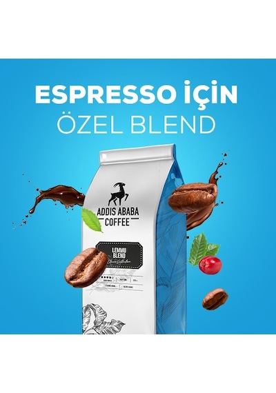 Addis Ababa Coffee Lemmu Blend 225 Gr. Öğütülmüş Espresso