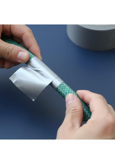 Gri Renkli Su Geçirmez Güçlü Tamir Bandı 48 Mm X 10 Mt Duct Tape Çok Amaçlı Tamirat Bandı