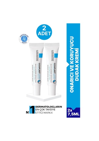 La Roche Posay Cicaplast Levres B5 Dudak Bakım Kremi 2 x 7.5 ML