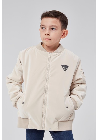 Erkek Çocuk Bomber Ceket 51319 Bej