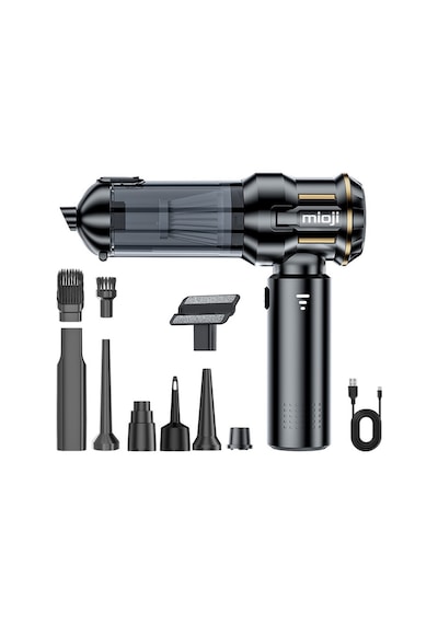 Mioji 8 Plus Vacuum Cleaner Taşınabilir Araç ve Ev Mini Şarjlı Süpürge