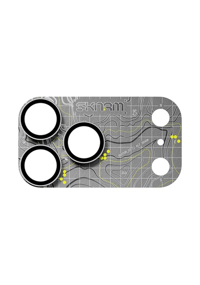 İphone 18 Pro Max Uyumlu Skinarma Sonar Serisi Ionix Kamera Lens Koruyucu Gümüş