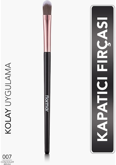Flormar Yuvarlak Uçlu Elips Kapatıcı Fırçası - Concealer Brush - 007 - 8690604597727