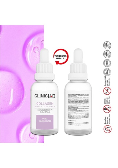 Cliniclab Kolajen İçeren Gençleştirici ve Güzellik Bakım Serumu 30 ML