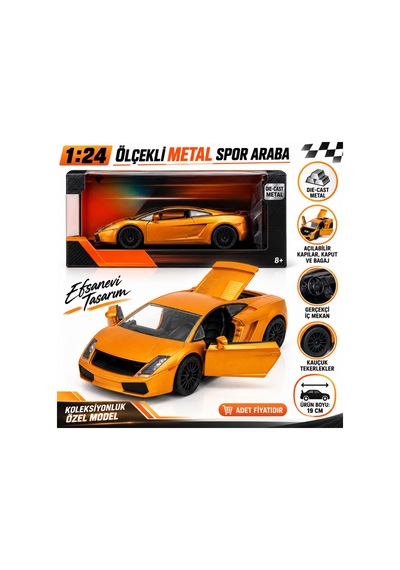 Hızlı & Öfkeli Lamborghini Gallardo Model Aracı Çok Renkli