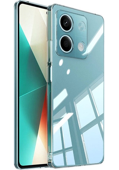 Zore Xiaomi Redmi Note 13 4g Kılıf Msra Süper Silikon Kapak-şeffaf Şeffaf