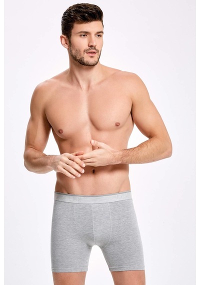 Likralı Uzun Boxer