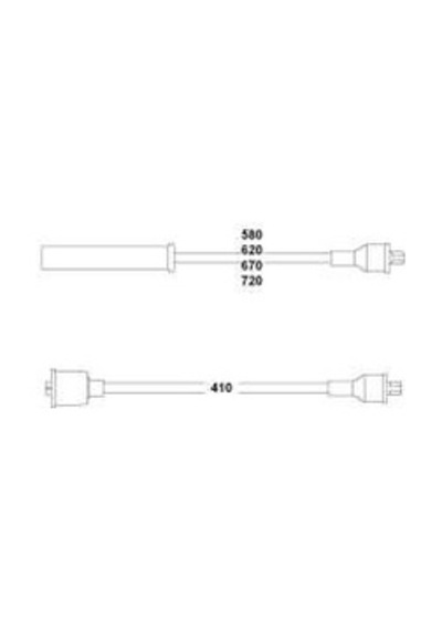 Hellux Hbk.3473 Buji Kablosu Suzukı Vıtara 1.6l G16a 8 Supap Se416 - 3 Kapı 88-91 3370583020 -
