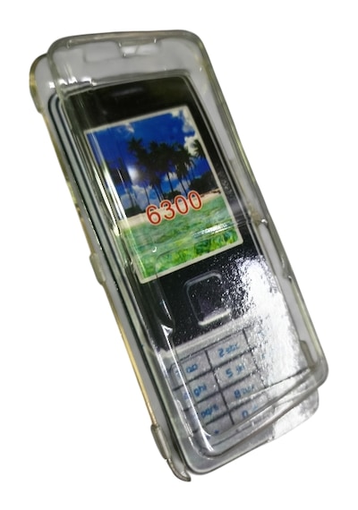 Nokia 6300 Uyumlu Telefon Koruyucu Şeffaf Mika Kapak 0