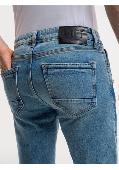 LOFT Ricardo Slim Fit Erkek Pantolon Lf2036101 Q1.v1 Denim LOFT Ricardo Slim Fit Erkek Pantolon Lf2036101 Q1.v1 Denim