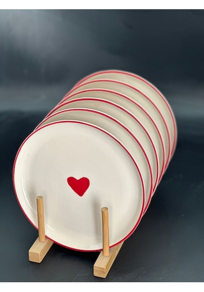 Megg Kalpli Pasta Tabağı 21 CM 4 Adet