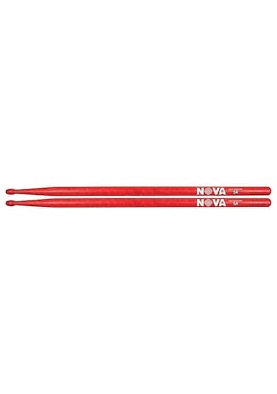 Vic Firth N5ar Nova 5a Red Baget Ekonomik Seri - Kırmızı Kaplama - Ahşap Uç