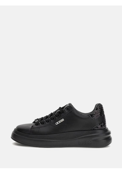 Guess Elbına10 Siyah Kadın Sneaker Flfe10ele12 Siyah