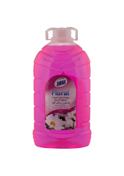 Titiz Floral Pembe Sıvı Sabun 3 L