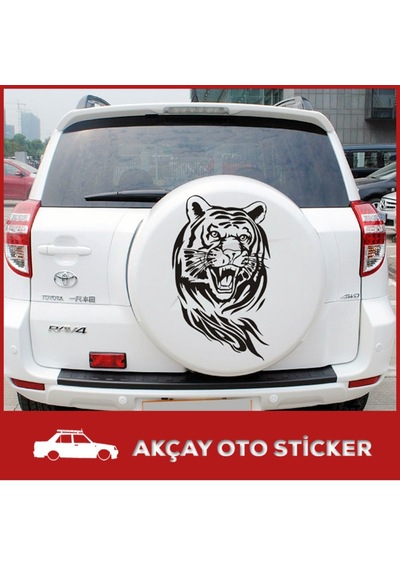 Kaplan Sticker Tiger Sticker Oto Sticker Kaplan Arma Sticker