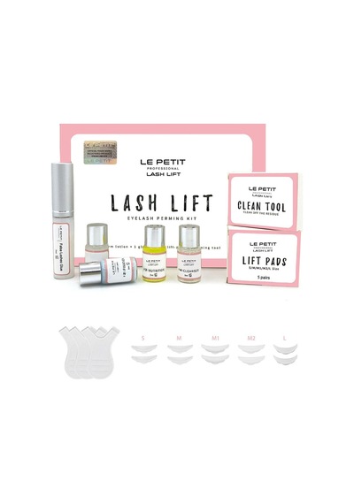 Kirpik Lifting Seti 10-12 Kullanım, Profesyonel Salon Etkisi, Evde 10 Dakikada Std Set