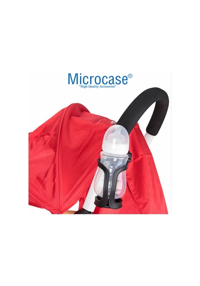 Microcase Bisiklet Bebek Arabası Biberon Bardak Tutucu - AL3061 Siyah