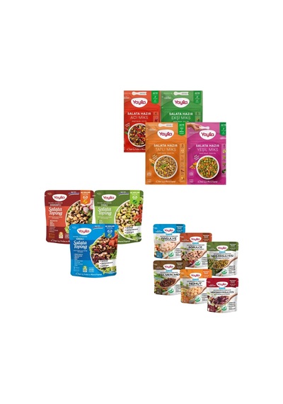 Salata Hazır Miks+toping+suyu Süzülmüş 13 Lü Karma Paket - 761035381