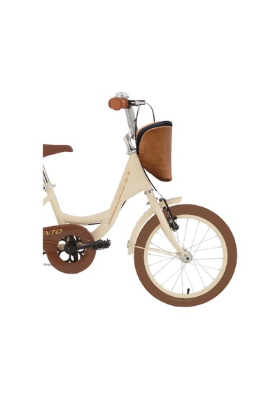 Bisan Sorrento S 16 Jant Çocuk Bisikleti Krem Gold 26 Cm Kadro 4-7 Yaş Uyumlu