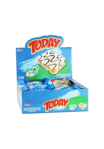 Today Coconut Cake Hindistan Cevizli 40 Gr. 24 Adet (1 Kutu)