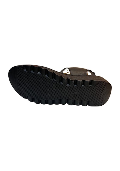 Neon Akm-098 Kadın Siyah Hakiki Deri Sandalet - 36 Siyah