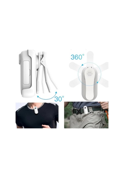 Manyetik Klipsli Mini Aksiyon Kamera 4k Wifi Bağlantılı Geniş Açılı Lens Diğer