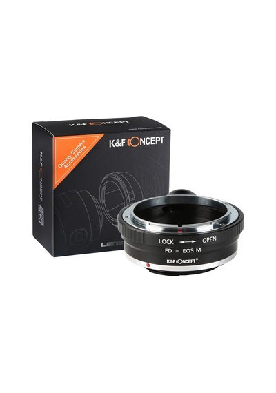 K&F Consept Canon Fd Lensler - Tripod Montajlı Canon Eos M Lens M
